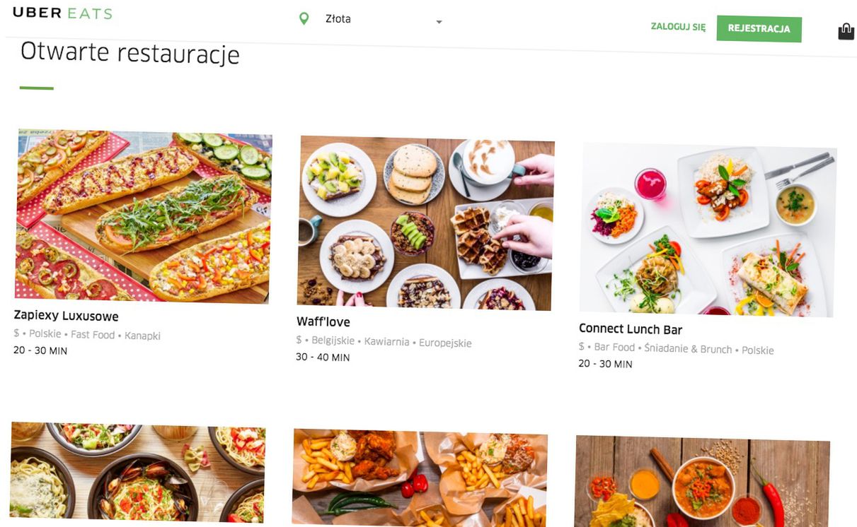 UberEATS już w Polsce. Nowa metoda zamawiania jedzenia do domu lub biura 2