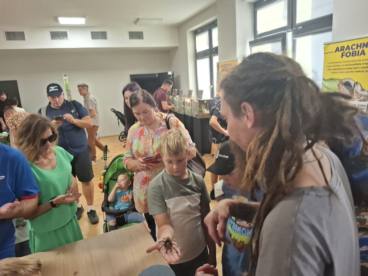 Skierniewice: Wystawa pająków w ramach Święta Kwiatów, Owoców i Warzyw