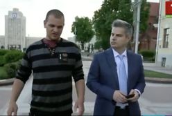 Białoruska propaganda wykorzystuje Polaka. "Poszkodowany przez wartości wolnej Europy"