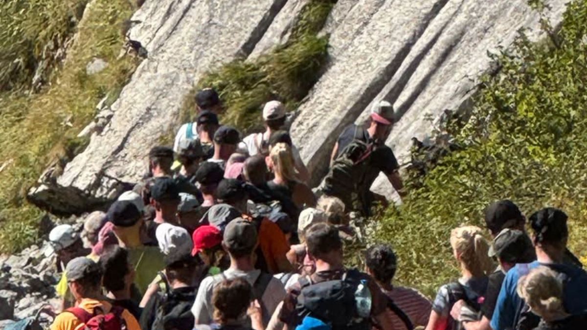 Skandal, co zrobił w Tatrach.