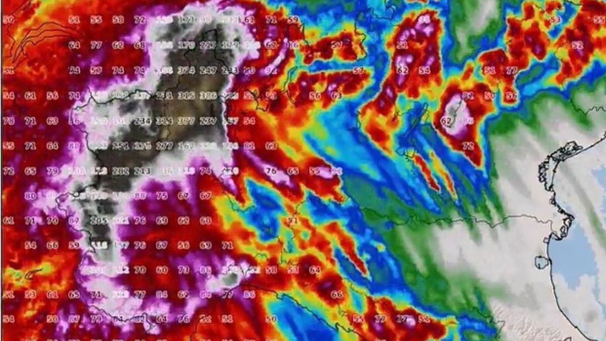 Śnieg, deszcz i lawiny w Alpach