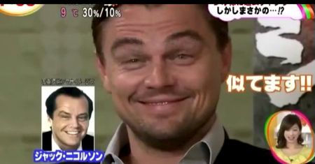 DiCaprio udaje JACKA NICHOLSONA! Podobny?