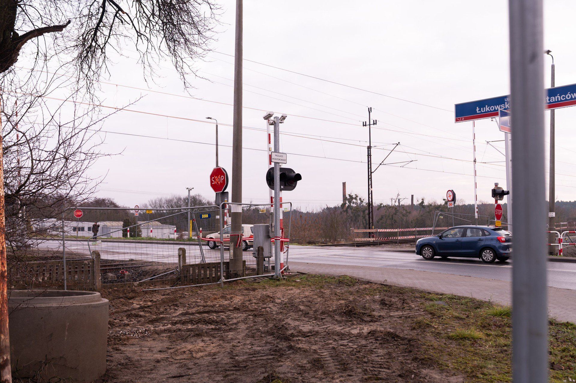 Nowy peron w Obornikach Wielkopolskich Miasto