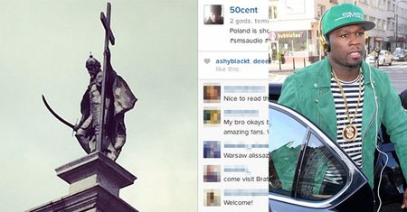 50 Cent pokazuje ZDJĘCIA Z POLSKI!