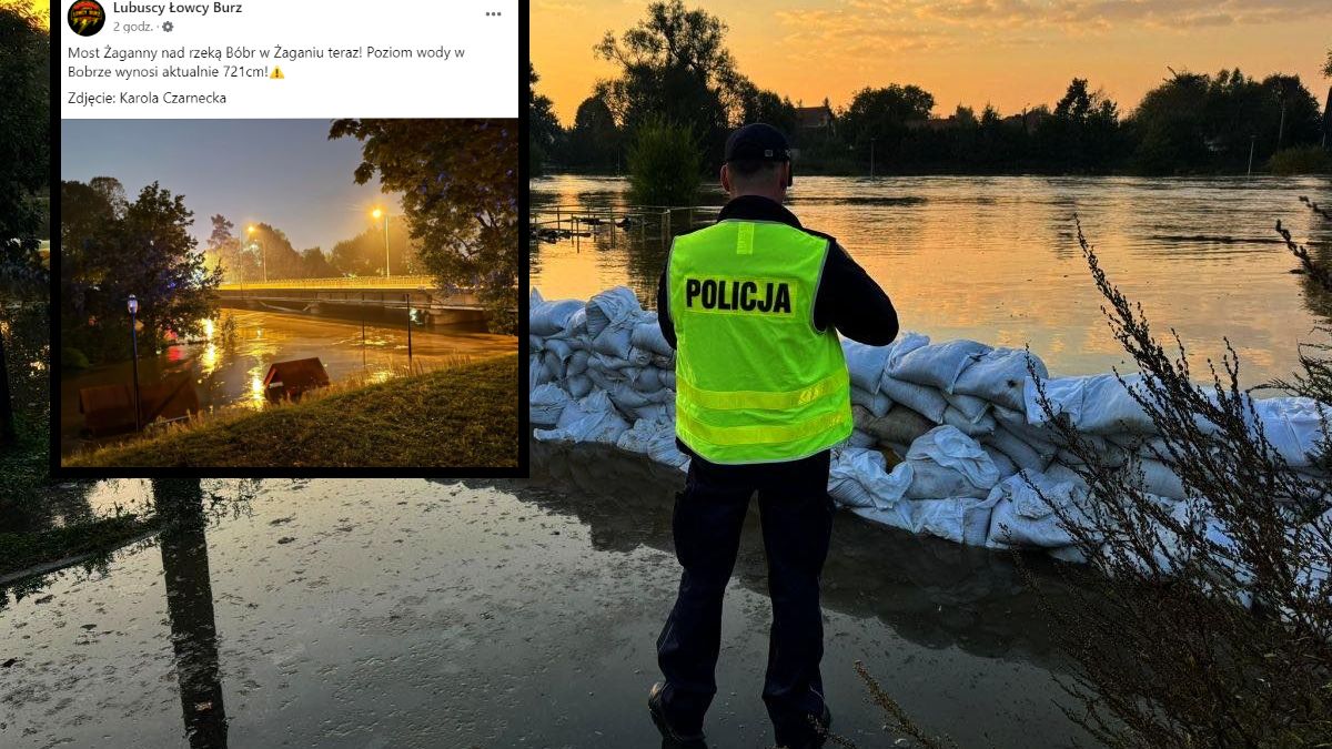 Krytyczna sytuacja w Żaganiu. Rozpoczęto ewakuację