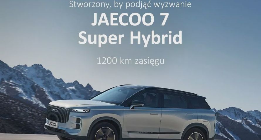 Samochód marki Omoda &amp; Jaecoo promowany w Kanale Zero