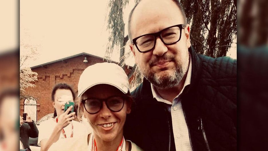 Agnieszka Buczyńska i Paweł Adamowicz