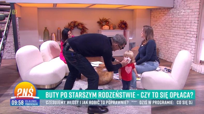 Zaskakująca scena w śniadaniówce TVP