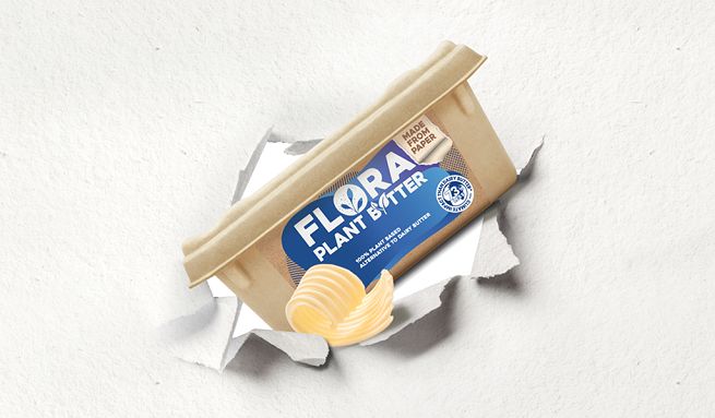Producent margaryn Rama i Flora wprowadza opakowania bez plastiku