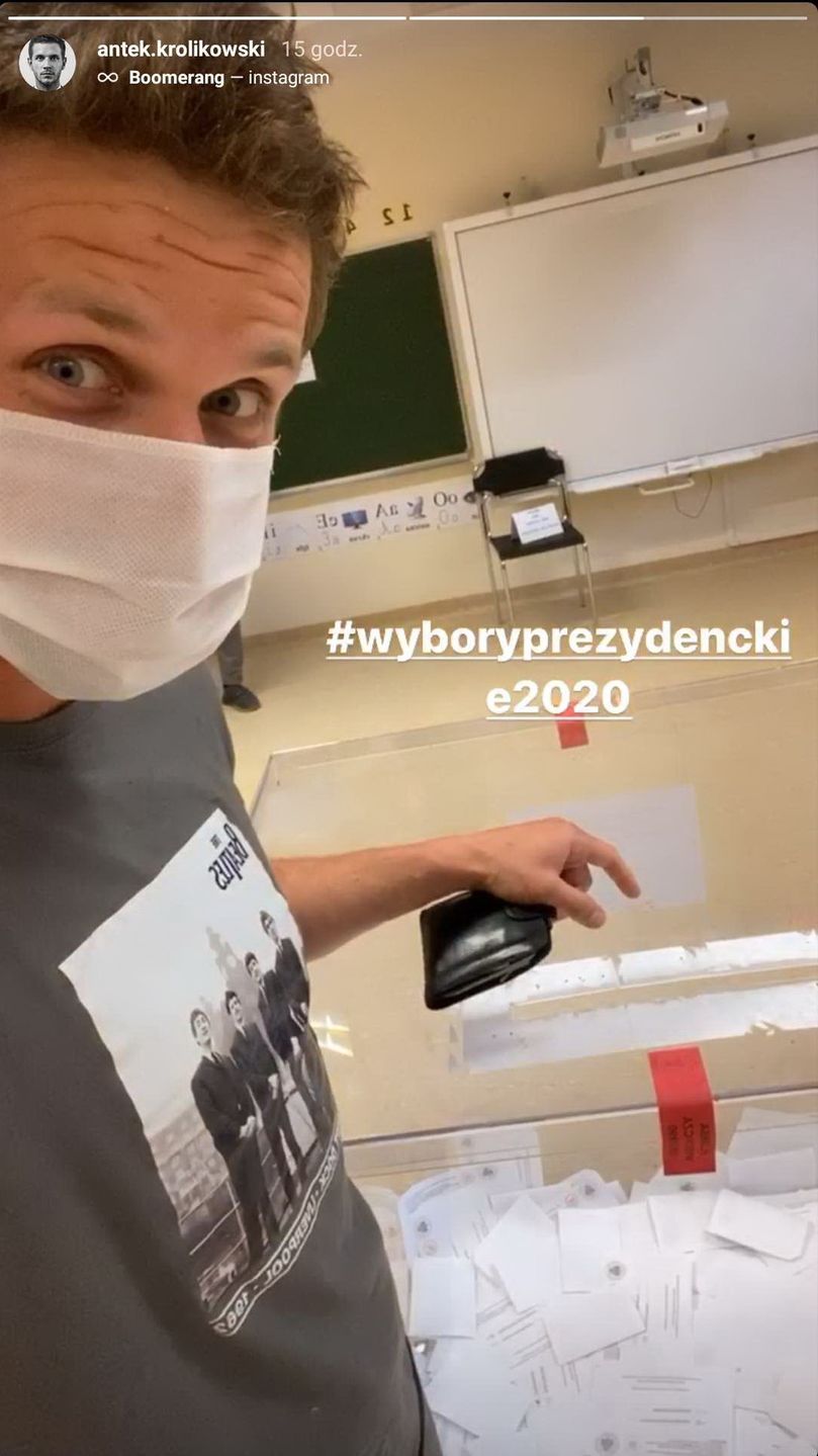 Instastories Antka Królikowskiego