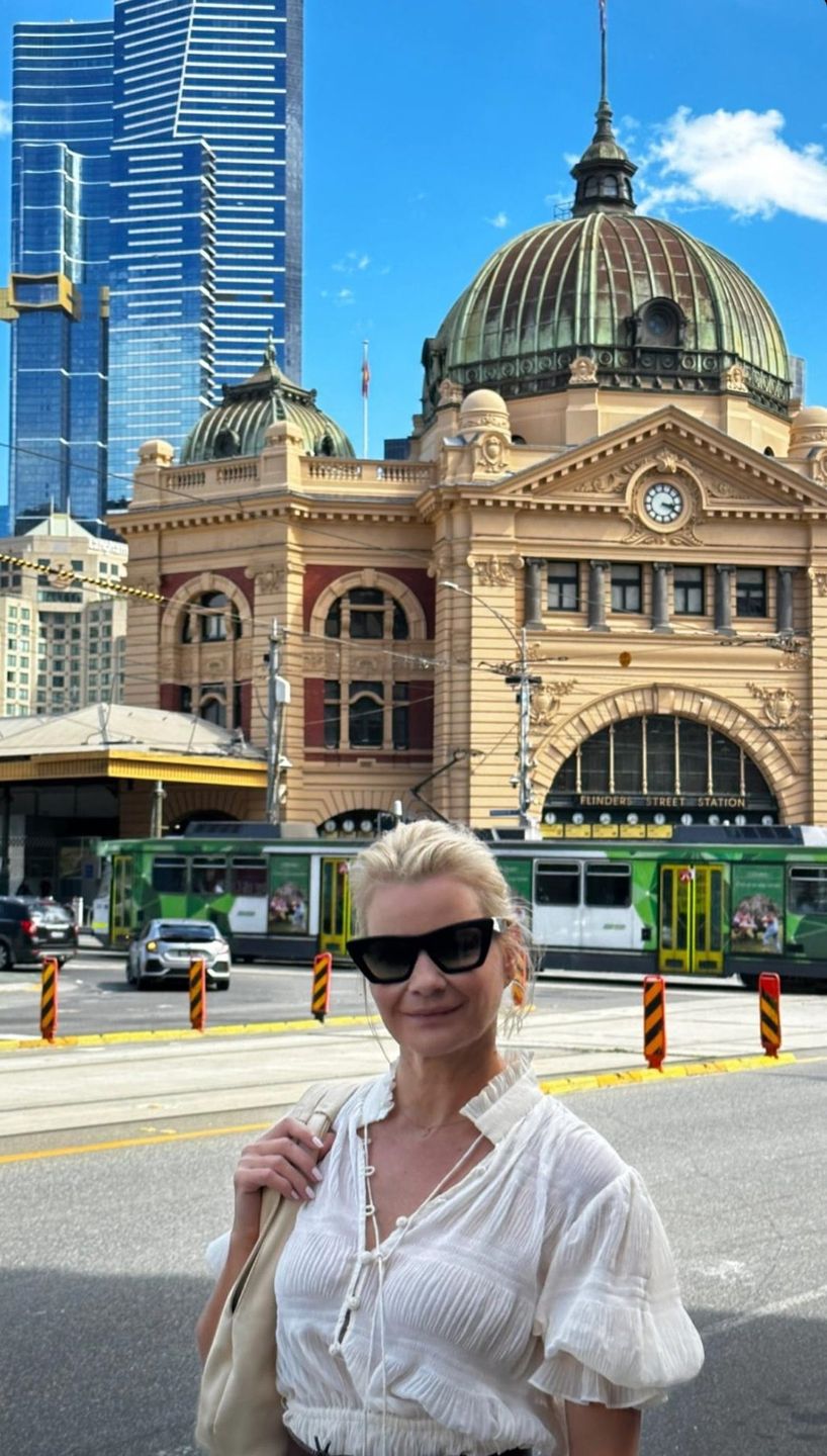 Małgorzata Kożuchowska w Australii