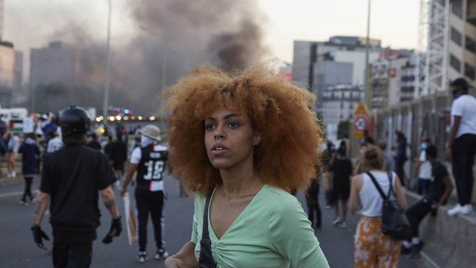 Black Lives Matter. Zdjęcie z protestu w USA 