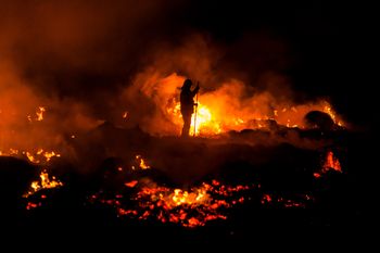 Olsztyn: Pożar w mieszkaniu. Starsza kobieta nie żyje