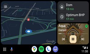 Android Auto - nocne kolory i interfejs Coolwalk