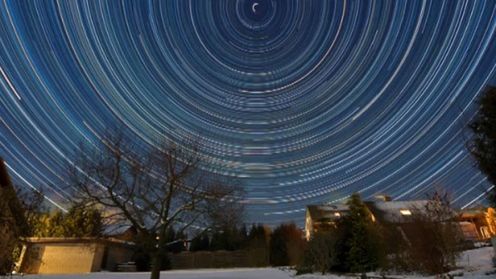 Gwiezdna panorama, czyli film time-lapse zrobiony Canonem 20d 1