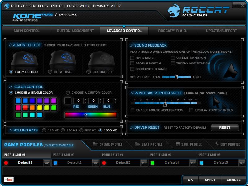 Roccat Kone Pure Optical – niemiecka solidność, japońska technologia [test] 7