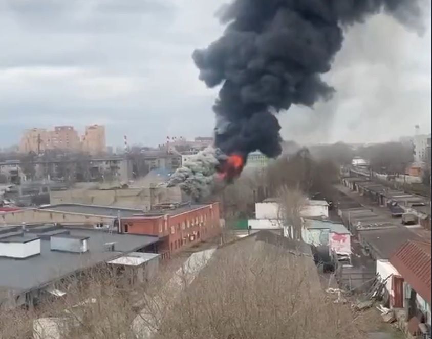 Pożar w rosyjskim instytucie badawczym 