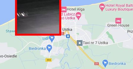 Orkan Otto w Ustce. Nocne nagranie z plaży pokazuje siłę żywiołu