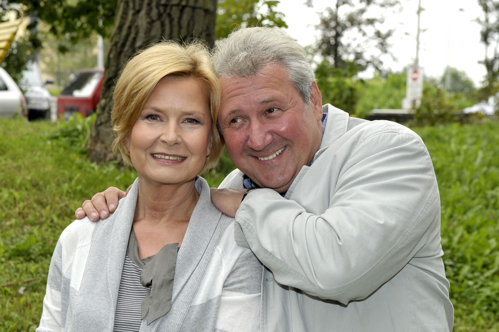 Andrzej Grabarczyk i Barbara Bursztynowicz