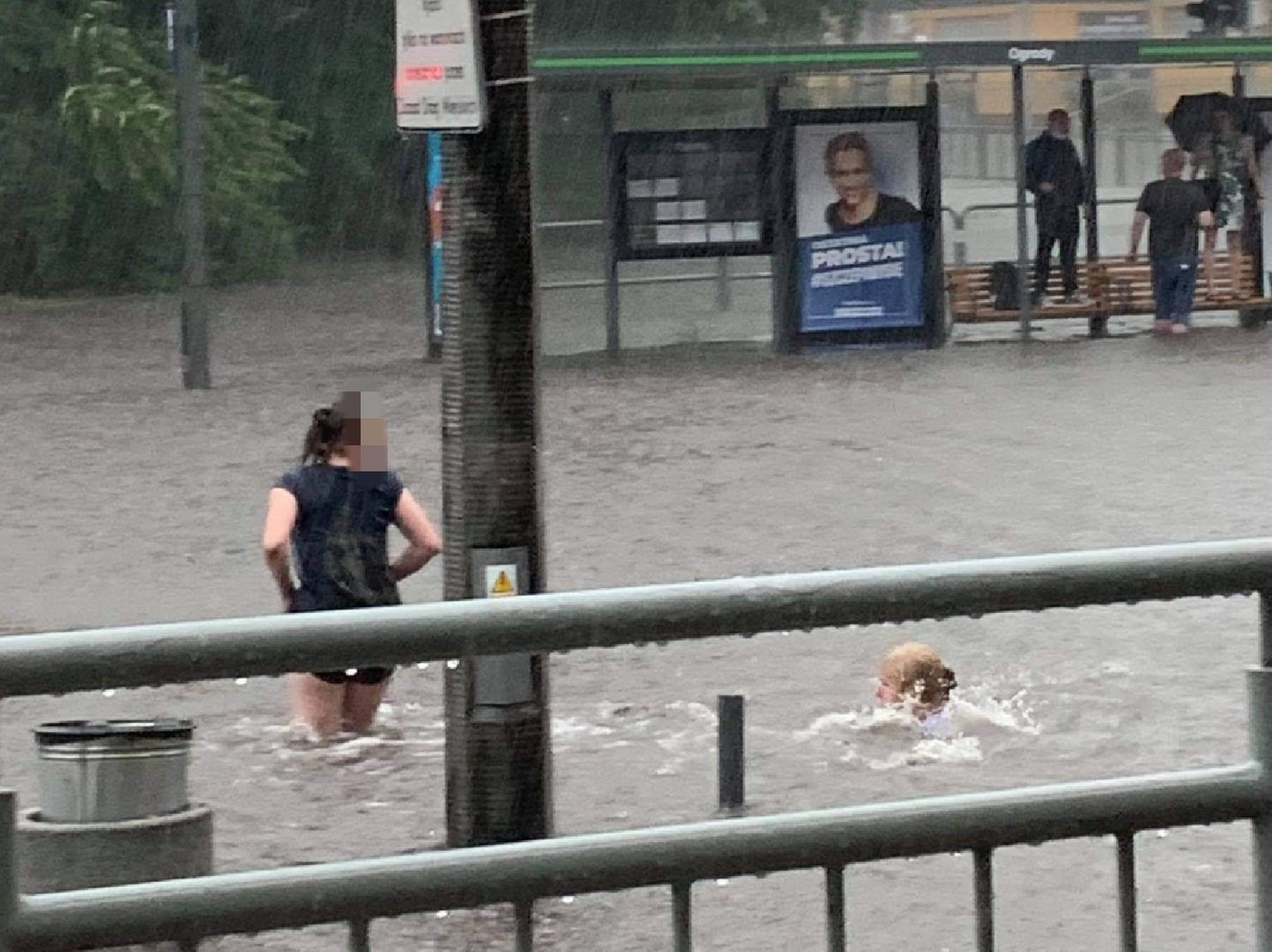 Ogromna ulewa w Poznaniu. "Koniec świata". Zobacz zdjęcia