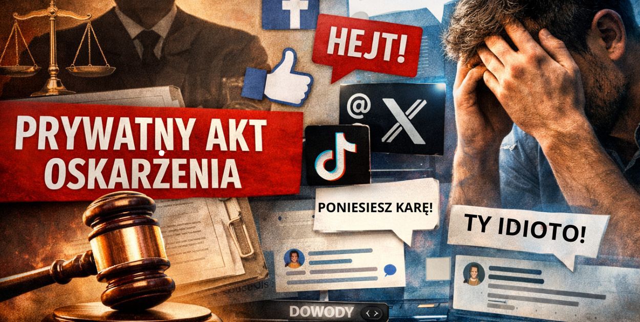 Prywatny akt oskarżenia - kiedy jest skuteczny?