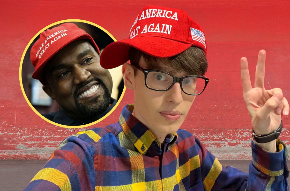 MAGA hat from Trump. Who wears it better?