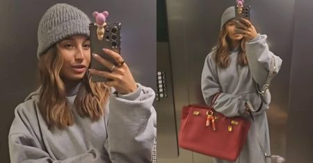 Julia Wieniawa kończy nagrania późnym wieczorem w towarzystwie torebki za 140 TYSIĘCY ZŁOTYCH. Ładna?