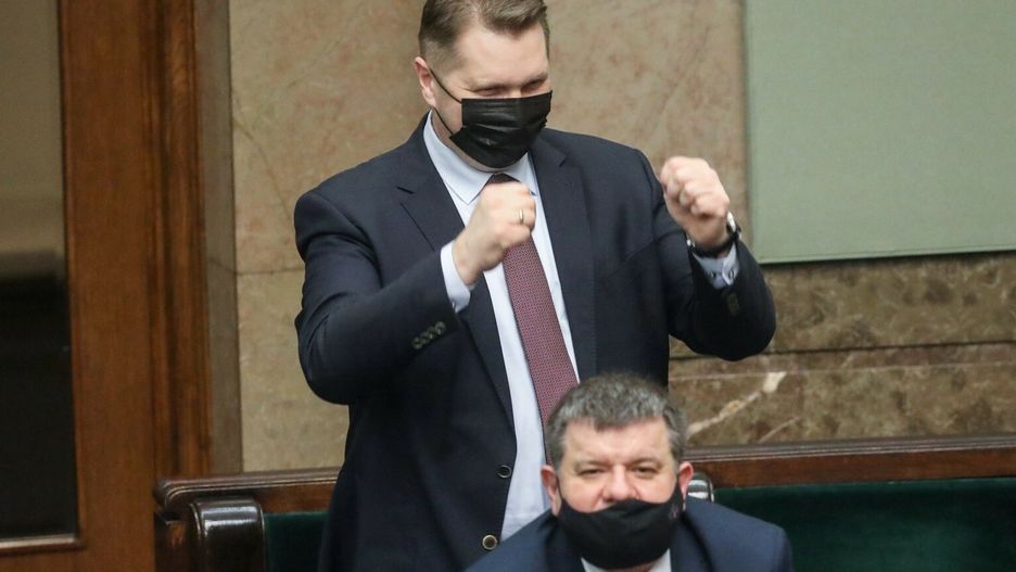 48. posiedzenie Sejmu IX kadencji09.02.2022 Warszawa 48. posiedzenie Sejmu IX kadencji   fot. Tomasz Jastrzebowski/REPORTER
n/z: Przemyslaw CzarnekTomasz Jastrzebowski/REPORTER