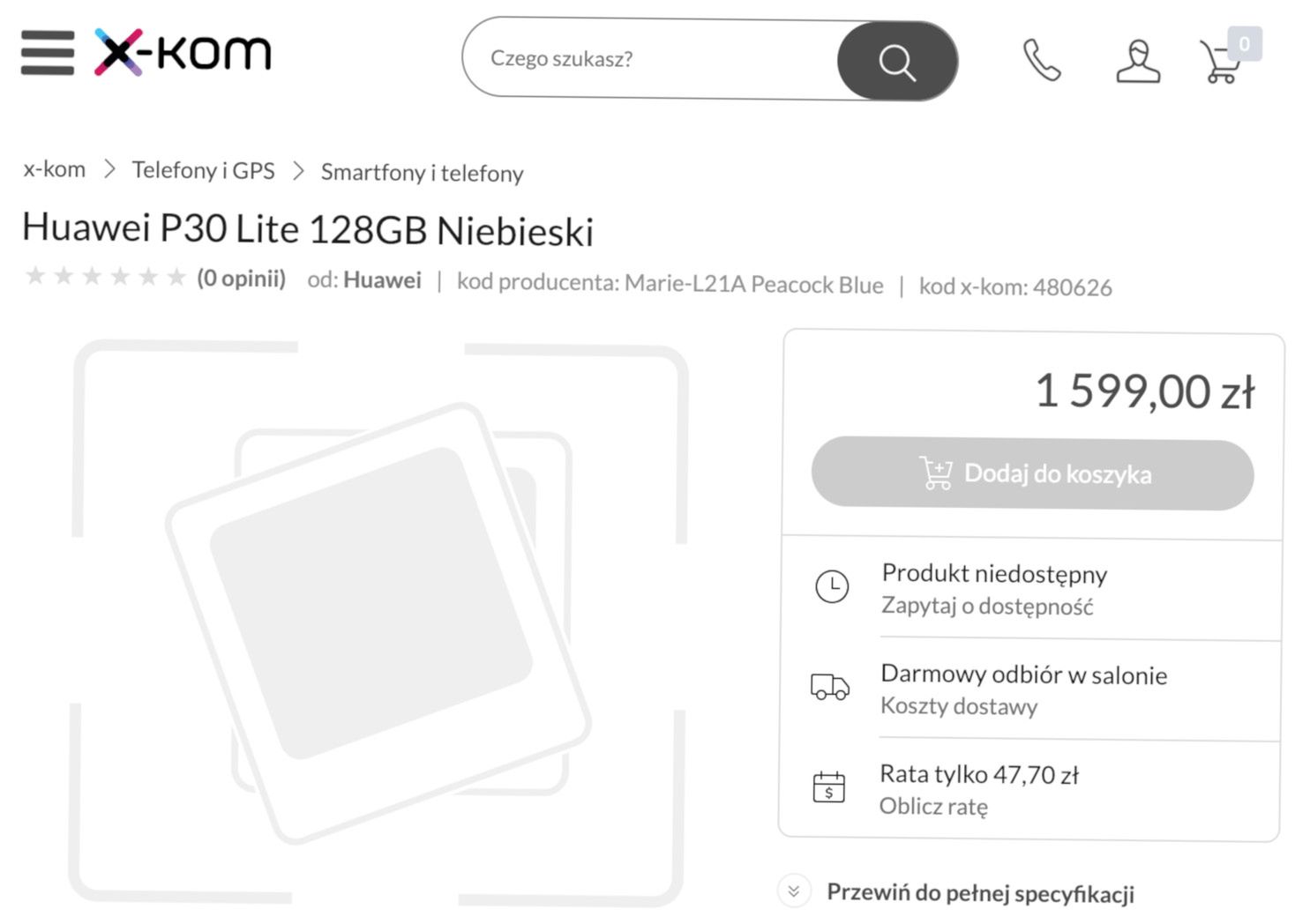 Huawei P30 Lite: nie, cena krążąca po sieci nie jest potwierdzona 2