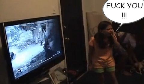 Siedmiolatka wścieka się na Call Of Duty