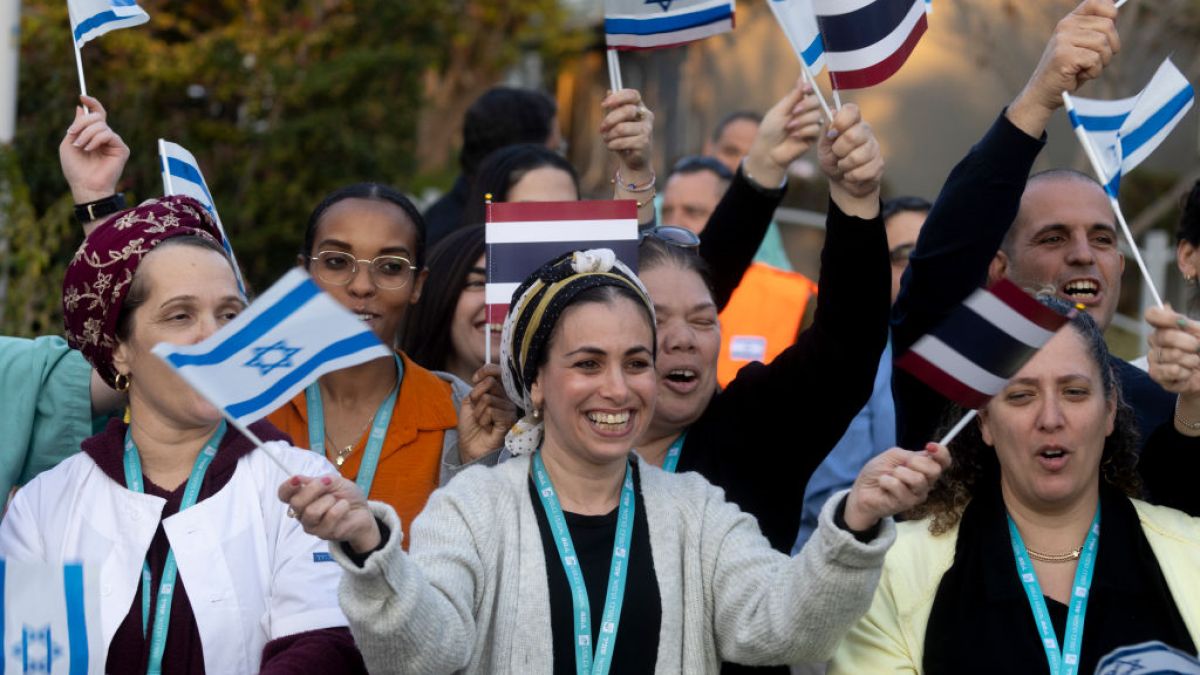 Tak witano uwolnionych zakładników