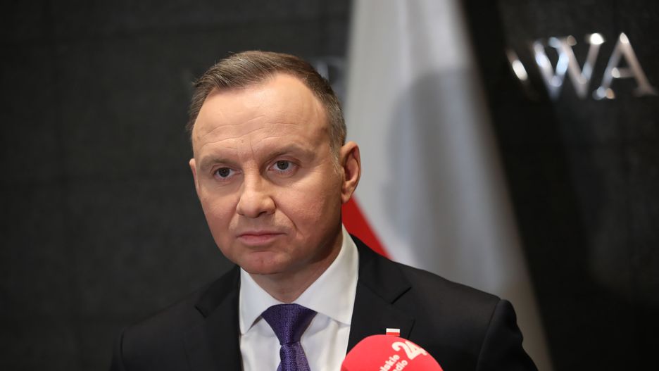 Andrzej Duda udzielił wywiadu ukraińskiej telewizji, gdzie mówił o myśliwcach.