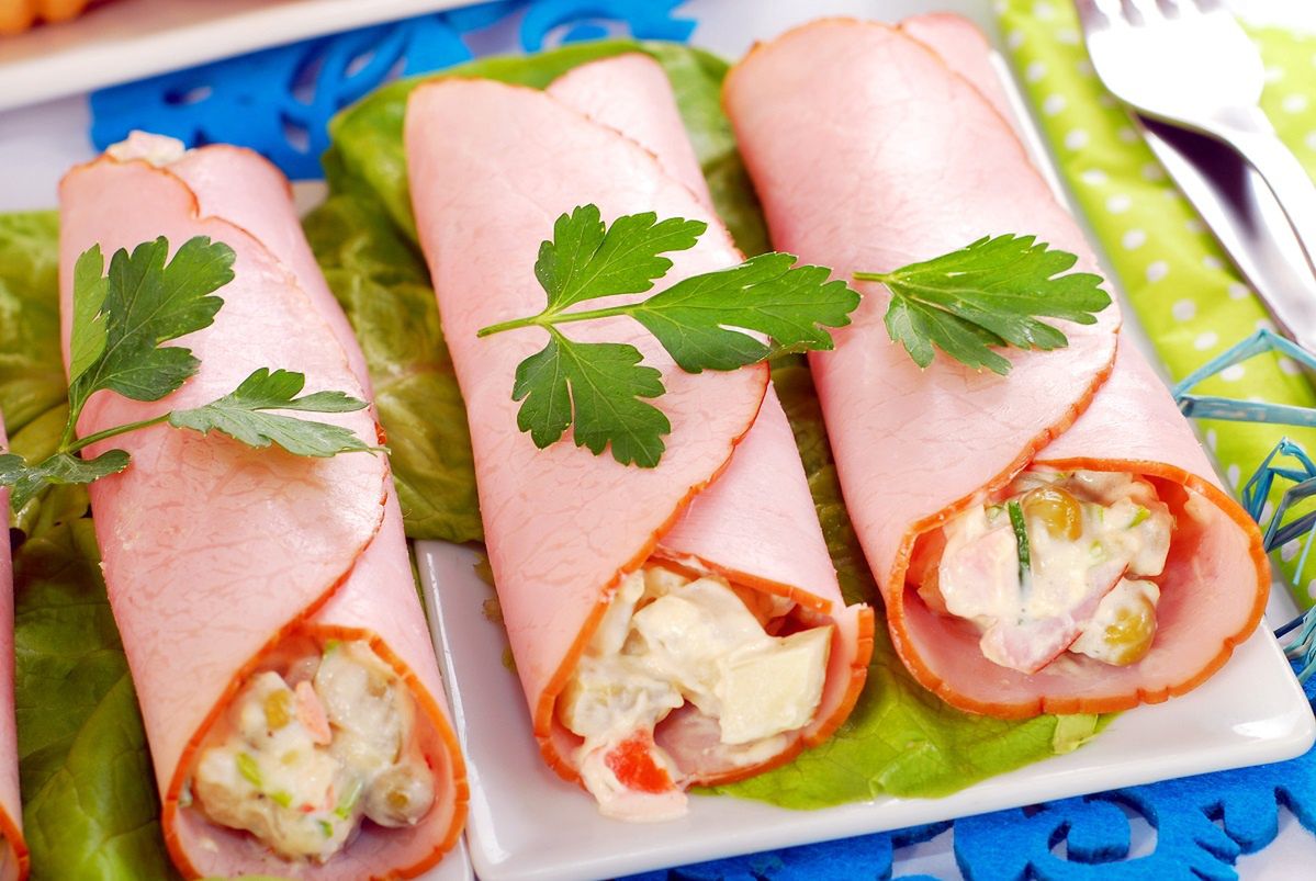 For New Year's Eve, I make ham rolls. Everyone always raves about them.