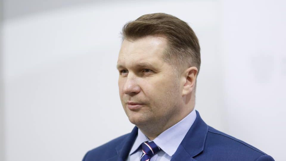 Minister edukacji Przemysław Czarnek