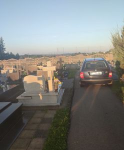 Uciekł na cmentarz. Policjanci ruszyli w pościg