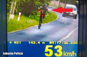 53 km/h na hulajnodze. 14-latek urządził sobie szaleńczą jazdę