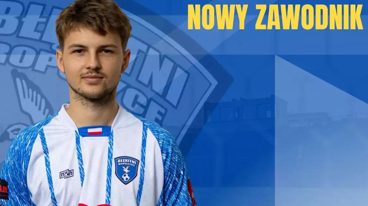 Ropczyce: Jakub Lorek nowym zawodnikiem Błękitnych Ropczyce