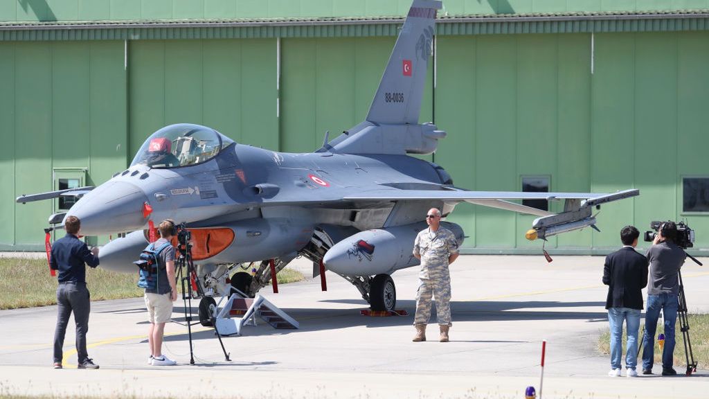 Ahead of Air Defender 23 Exercise in Berlin
BERLIN, GERMANY - JUNE 09: A media promotion day is held ahead of the largest airlift exercise day, the Air Defender 2023 in Berlin, Germany on June 09, 2023. Aviators from 25 countries will take part during the exercise with more than 20 types of aircrafts for the Air Defender 2023 exercise between the dates of June 2-23. aircraft types such as F-35s, Eurofighter, F-18, F-16, A-10, Gripen will also take part during the exercise. (Photo by Cuneyt Karadag/Anadolu Agency via Getty Images)
Anadolu
a-10, air defender 23, aircrafts, aviators, eurofighter, exercise, f-16, f-18, f-35, gripen, plane