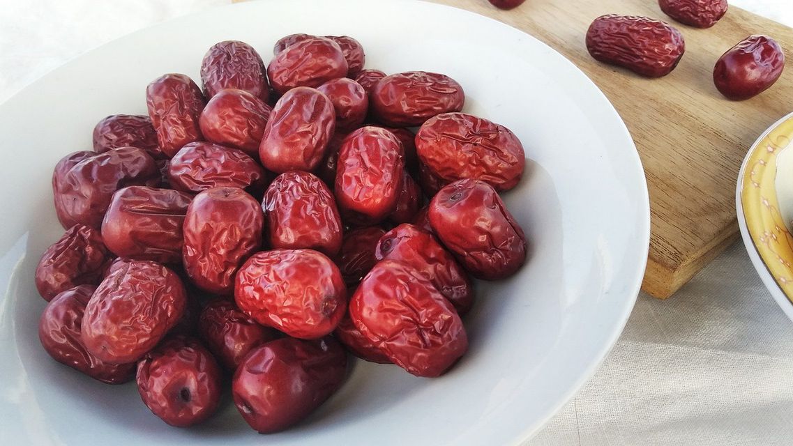 Owoce jujuby są bogate w wiele prozdrowotnych właściwości