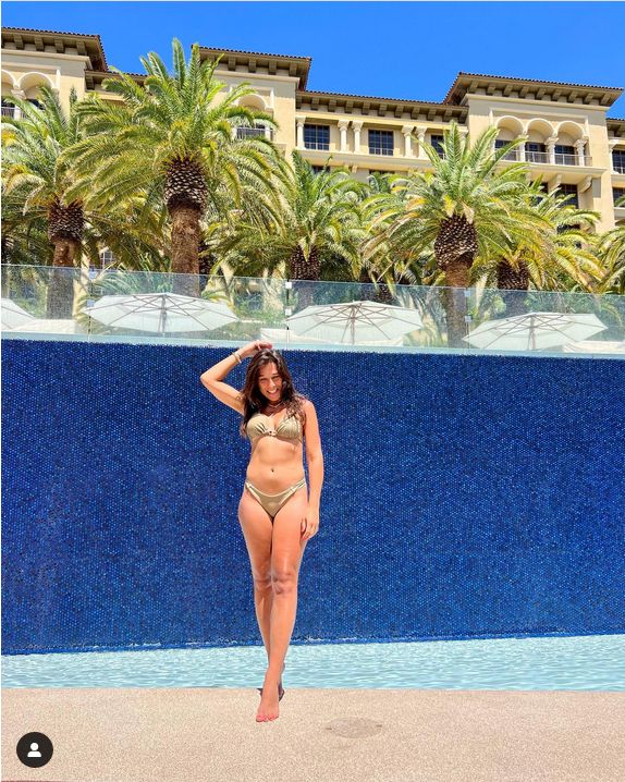 Joanna Jędrzejczyk pozuje w bikini w Las Vegas