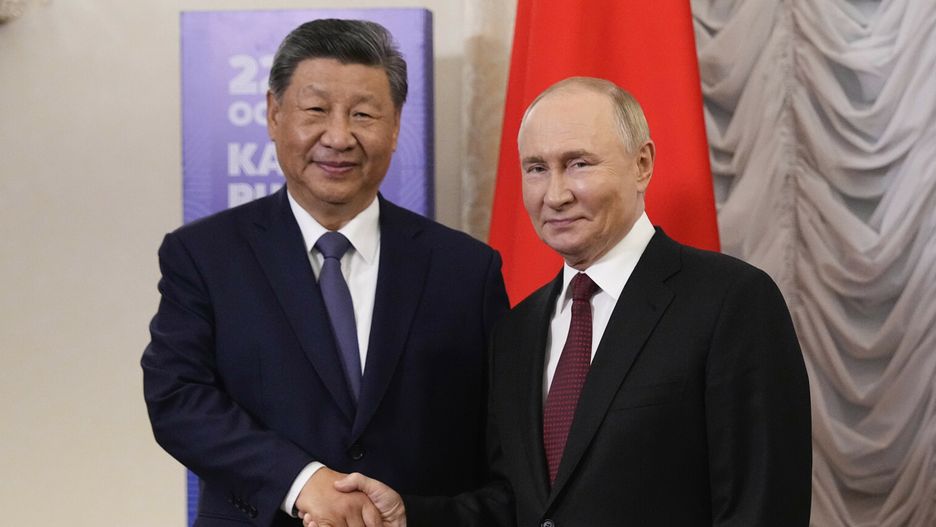 Xi Jinping i Władimir Putin