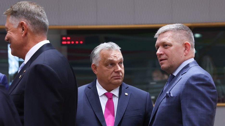 Premier Węgier Viktor Orban i premier Słowacji Robert Fico