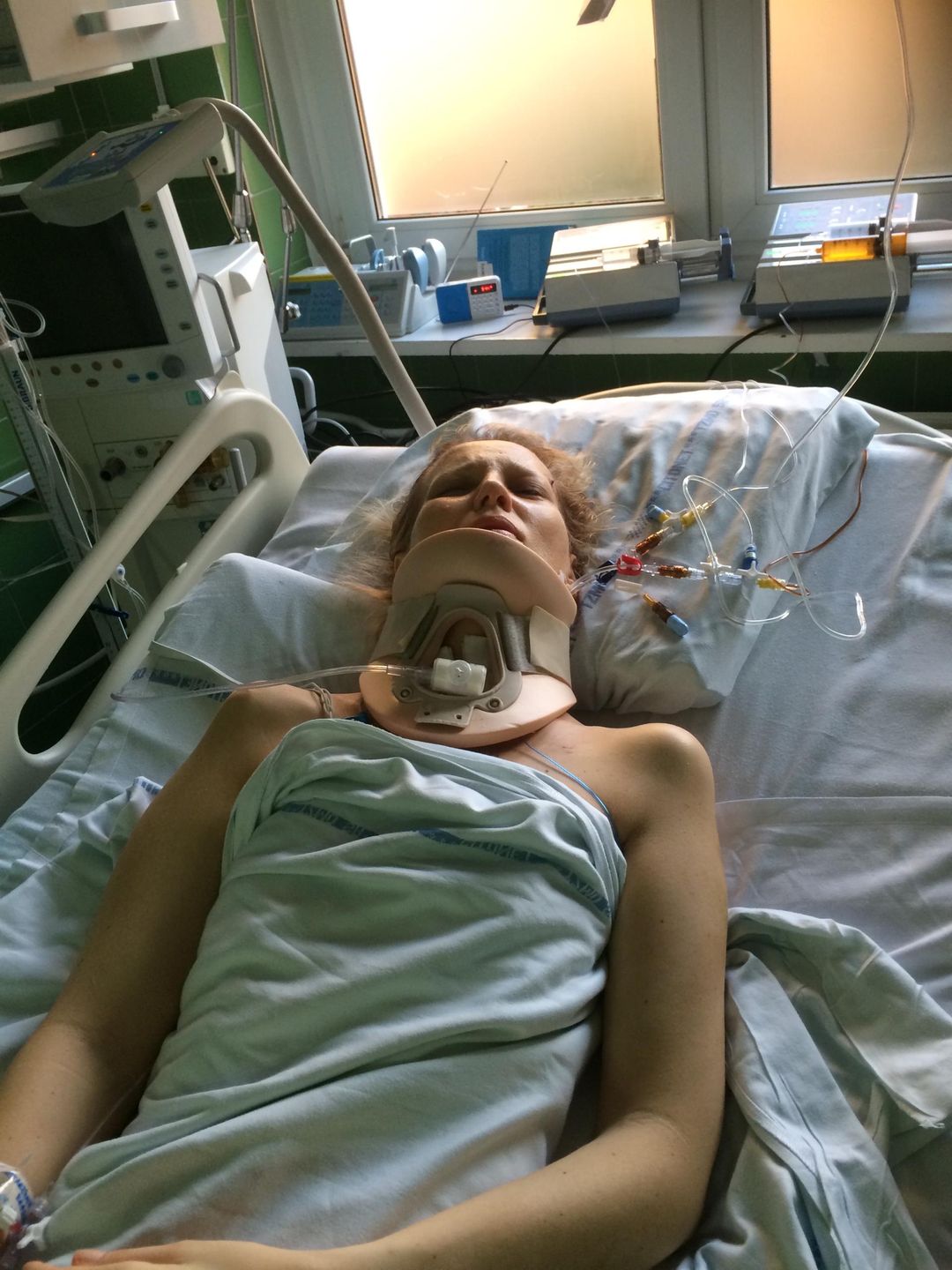 Kasia Królikowska na OIOM-ie w Bydgoszczy