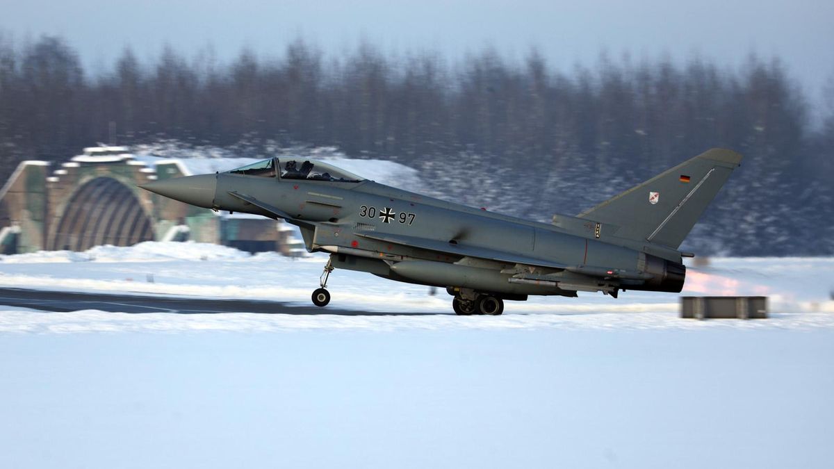 Eurofightery w Malborku