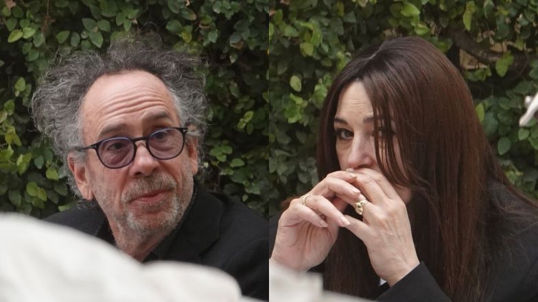 Monica Bellucci i Tim Burton na randce. Na palcu aktorki połyskuje PIERŚCIONEK (ZDJĘCIA)