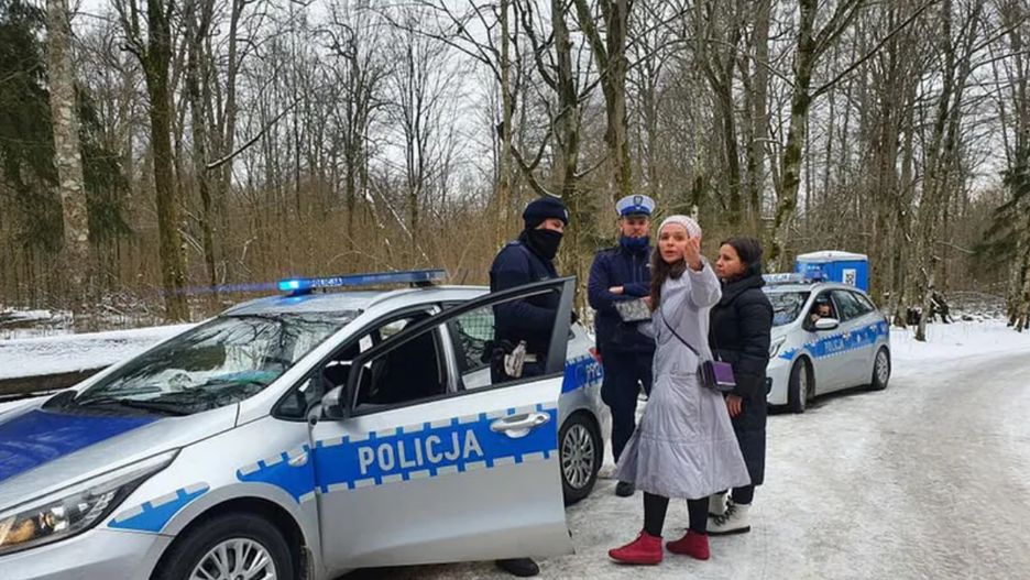 Posłanki nie zostały wpuszczone do strefy zamkniętej przy granicy