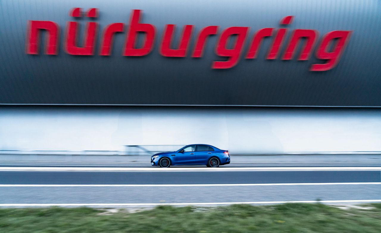 Mercedes-AMG C63 S E-Performance na Nürburgringu