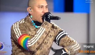 "Sylwester Marzeń" TVP. Black Eyed Peas założyli tęczowe opaski. Wymowne słowa Tomasza Kammela