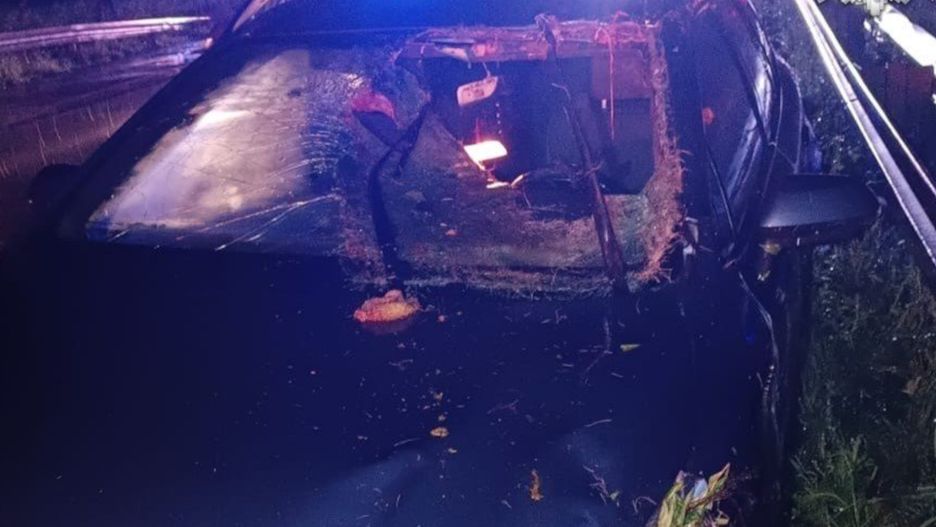 Wypadek na S1 w Mysłowicach.