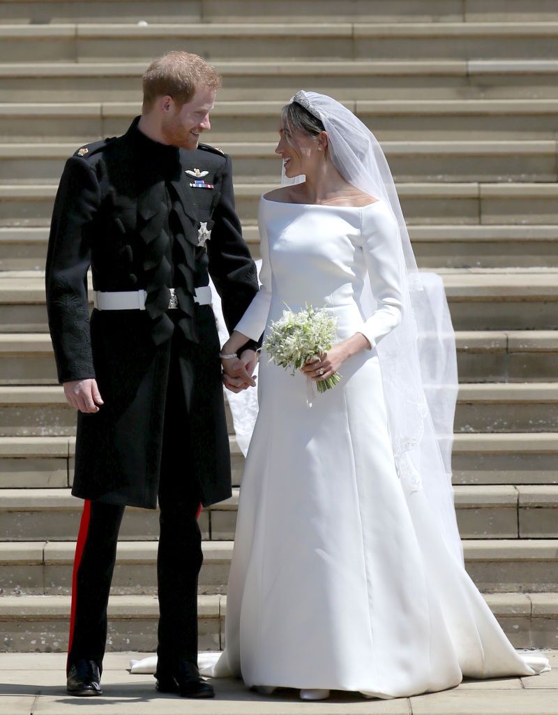 Prince Harry Marries Ms. Meghan Markle - Windsor Castle
WINDSOR, UNITED KINGDOM - MAY 19:  Prince Harry, Duke of Sussex and the Duchess of Sussex depart after their wedding ceremonyat St George's Chapel at Windsor Castle on May 19, 2018 in Windsor, England. (Photo by Jane Barlow - WPA Pool/Getty Images)
WPA Pool
idsok wparota royal royalty, royalwedding2018, Arts Culture and Entertainment, Royalty, Human Interest, Royal Wedding, Windsor
